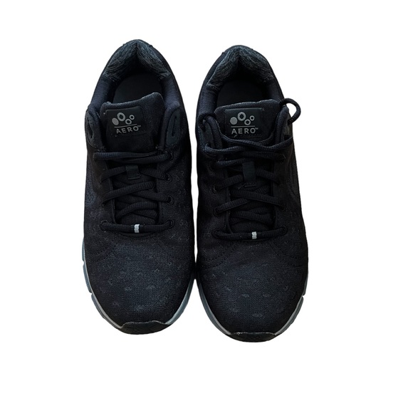 Abeo Black “Aero Roxan” Breathable Mesh Athletic Sneaker - Picture 6 of 12